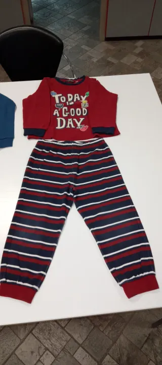 Pigiami caldo cotone 3/4 anni cm.104