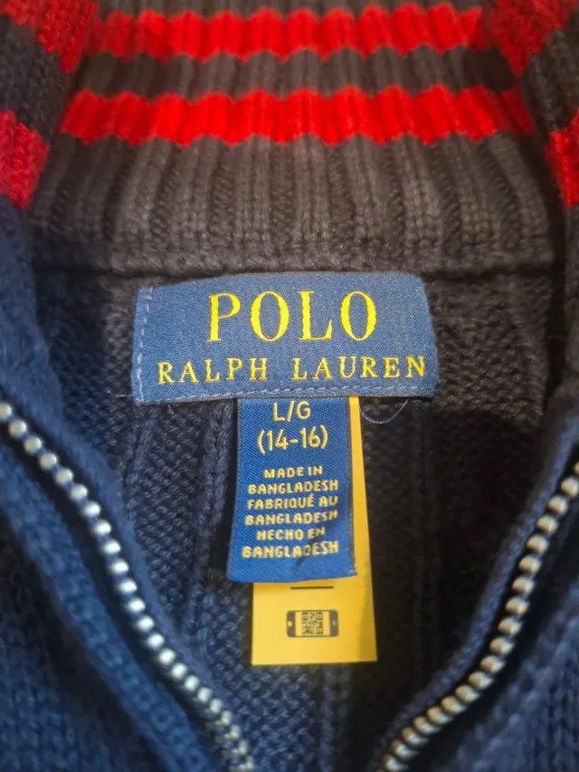 Jersey Polo Ralph Lauren Azul Talla L