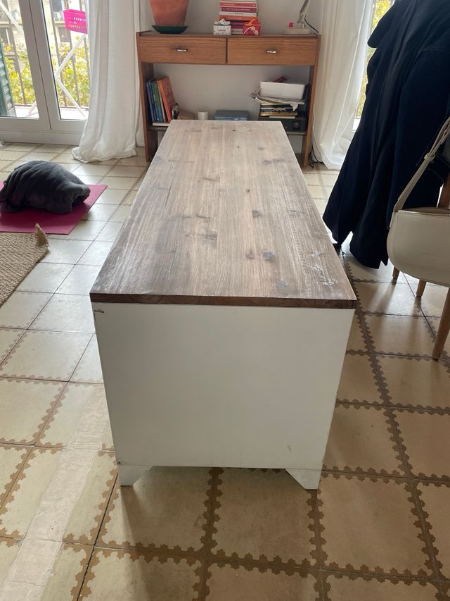 Mueble TV Maison du Monde Metal y Madera