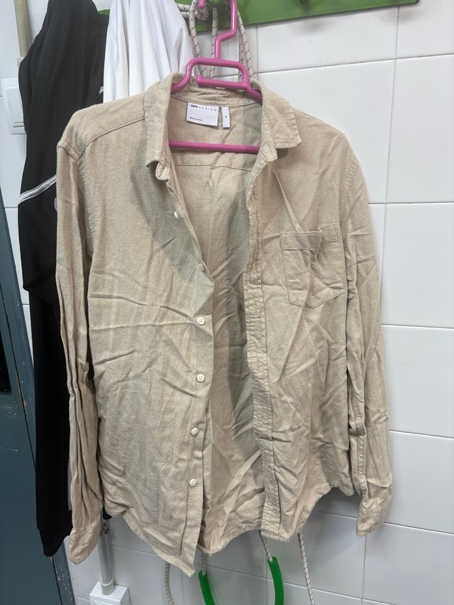 Camisa ASOS Talla M Beige