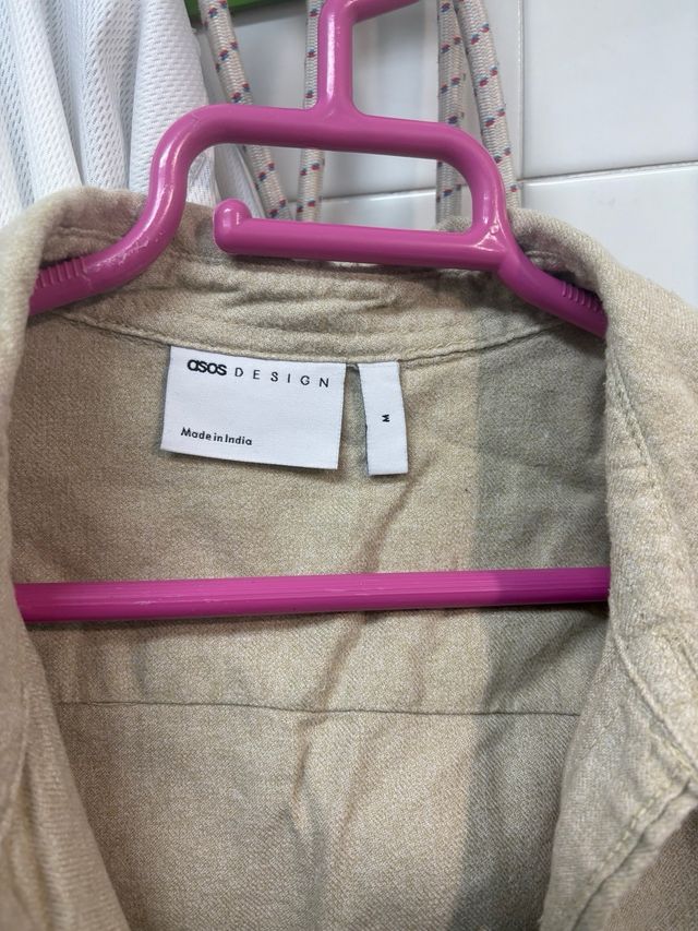 Camisa ASOS Talla M Beige