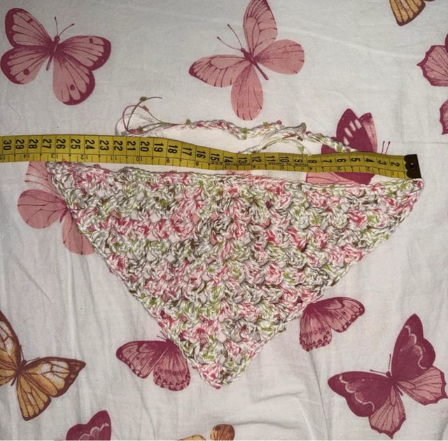 Bandana uncinetto multicolore