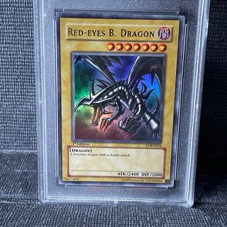 Drago Nero Occhi Rossi 1st Ed PSA 9