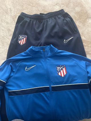 Chándal Atlético de Madrid Niño Nike Azul
