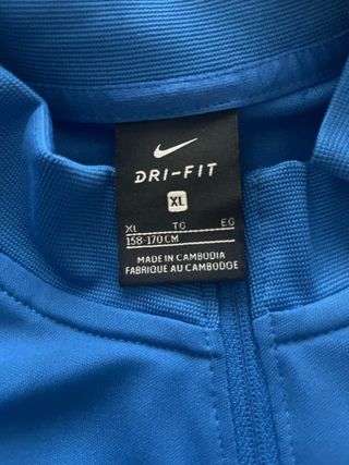 Chándal Atlético de Madrid Niño Nike Azul