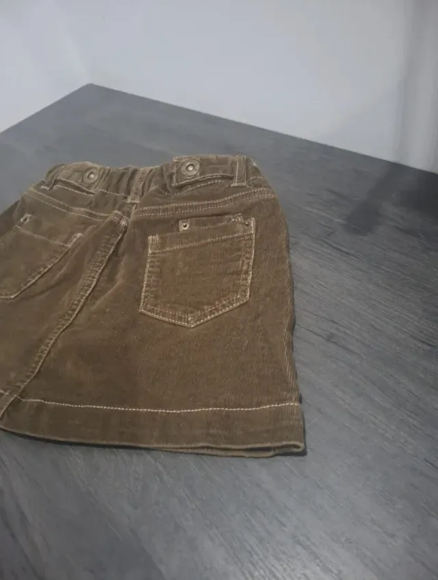 Falda marrón Zara