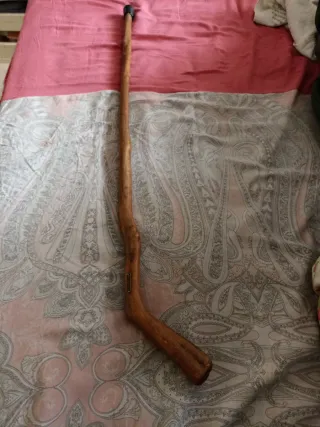 Bastón antiguo de madera