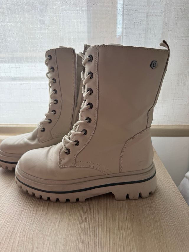 Botas CARMELA blancas