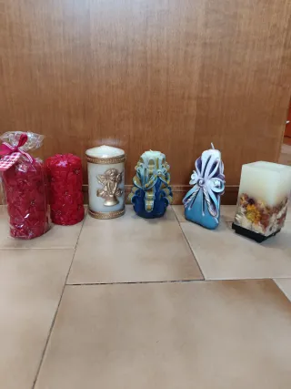 Candele Natalizie Decorative