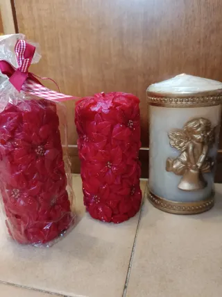 Candele Natalizie Decorative