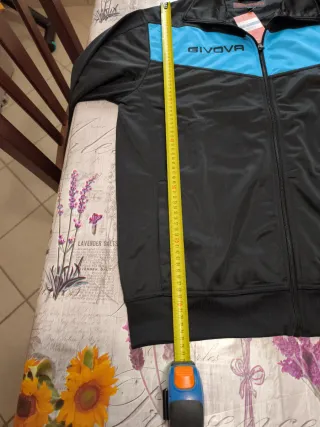 Givova Felpa Uomo Nera e Blu