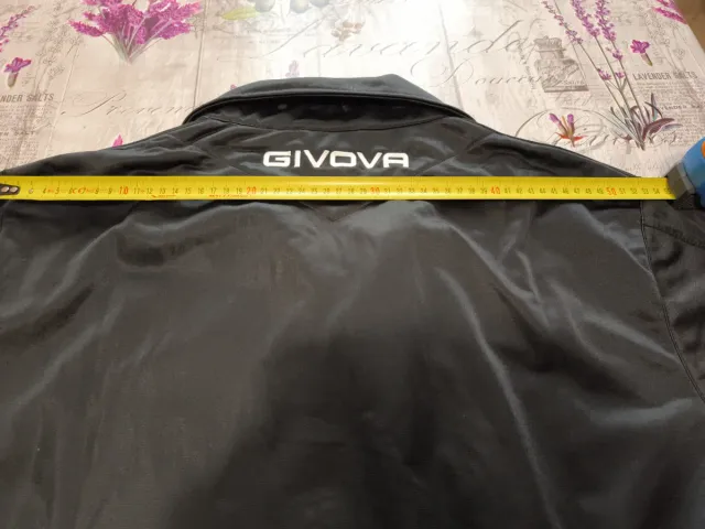 Givova Felpa Uomo Nera e Blu