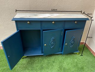 !!!REBAJA de PRECIO!!! Aparador mármol y madera