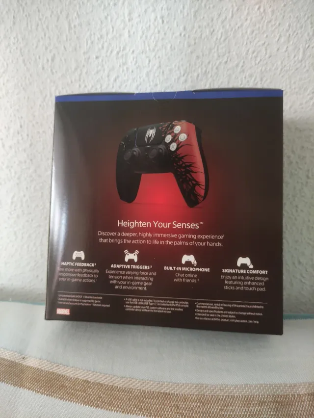 Mando DualSense PS5 Edición Limitada Marvel
