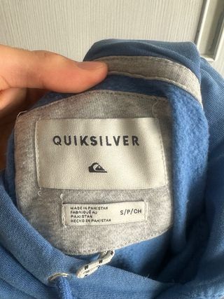 Sudadera Quiksilver Azul