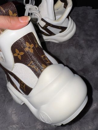 Bambas Louis Vuitton Blancas y Marrones