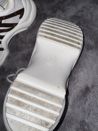 Bambas Louis Vuitton Blancas y Marrones