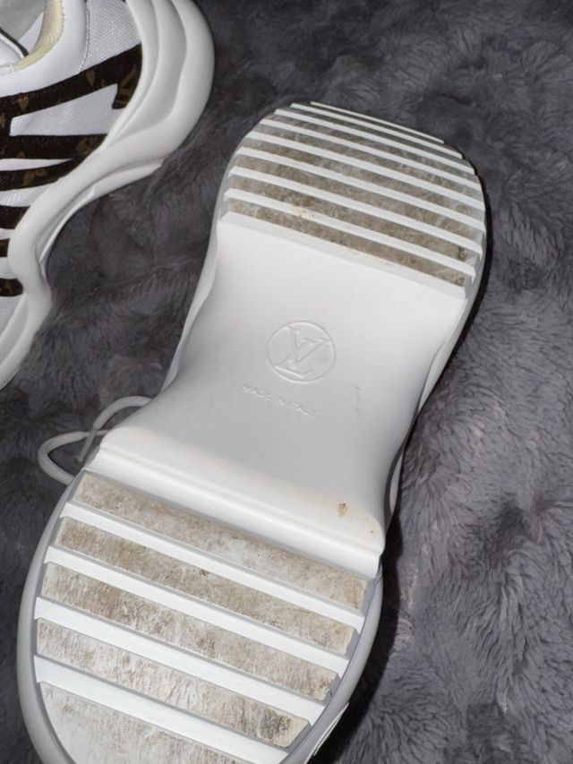 Bambas Louis Vuitton Blancas y Marrones