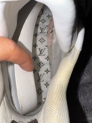 Bambas Louis Vuitton Blancas y Marrones