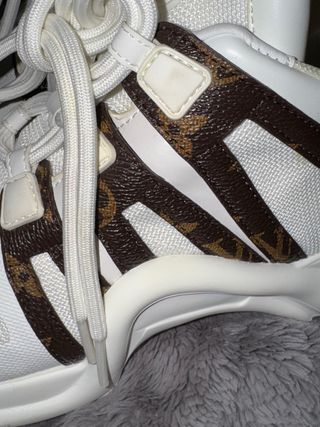 Bambas Louis Vuitton Blancas y Marrones