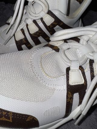 Bambas Louis Vuitton Blancas y Marrones