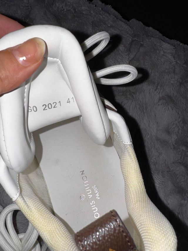 Bambas Louis Vuitton Blancas y Marrones