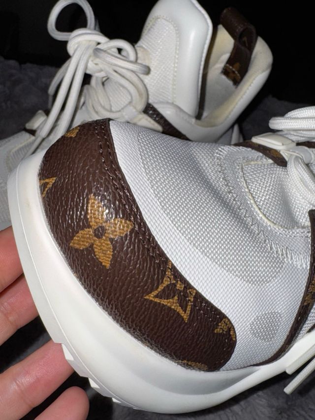 Bambas Louis Vuitton Blancas y Marrones