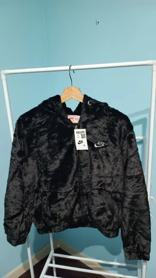 Chaqueta Nike Polar Negra Talla S