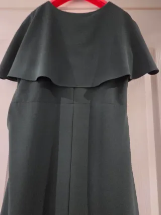 Vestido de fiesta verde oscuro