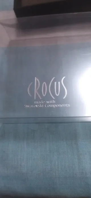 Colgante y pendientes verdes Swarovski