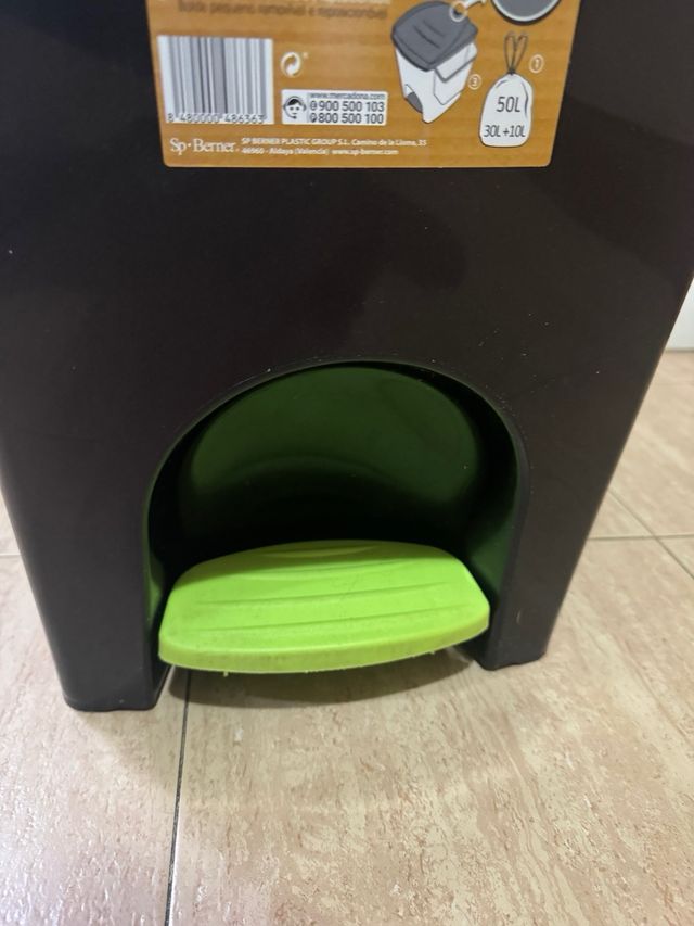 Cubo de basura Bosque Verde 50L