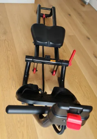 Máquina de remo plegable