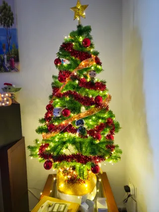 Árbol de Navidad Artificial 140cm