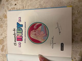 Libros El Mundo de Indy Firmados