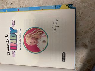 Libros El Mundo de Indy Firmados