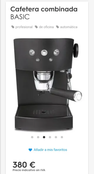 Cafetera profesional Ascaso Basic Espresso