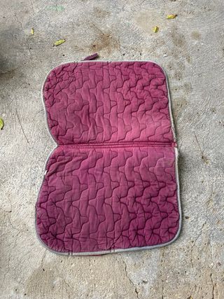 Sudadero de salto para caballo rosa