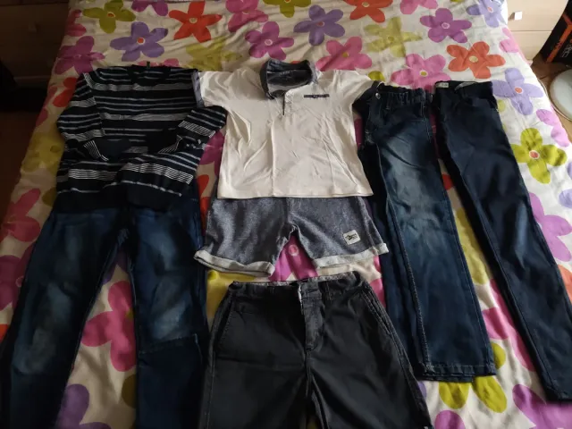 Lote pantalones niño 9/10 años