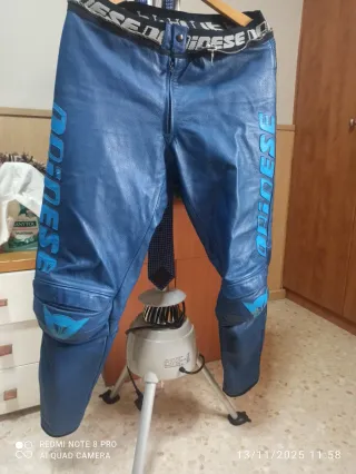 Pantalón de moto Dainese azul