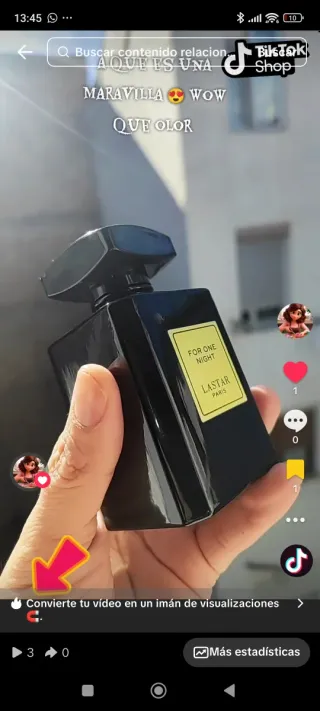 Perfume LASTAR PARIS For One Night