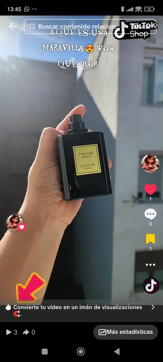 Perfume LASTAR PARIS For One Night