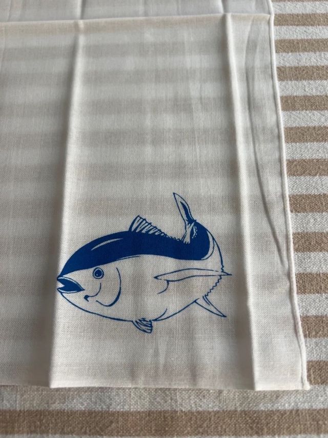 Pañuelo japonés Sushi pescado atún