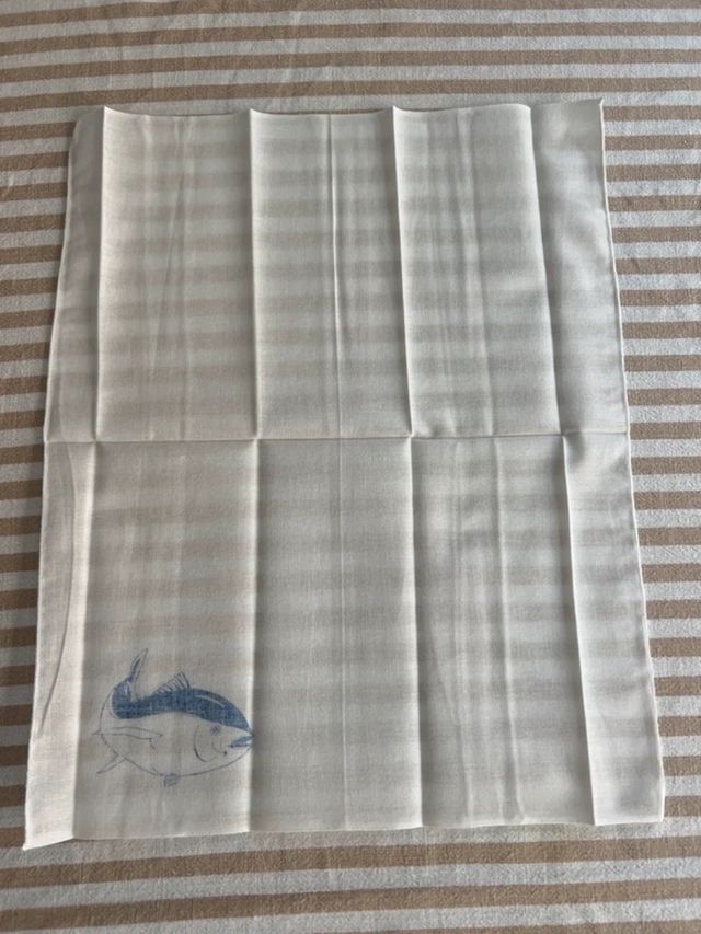 Pañuelo japonés Sushi pescado atún