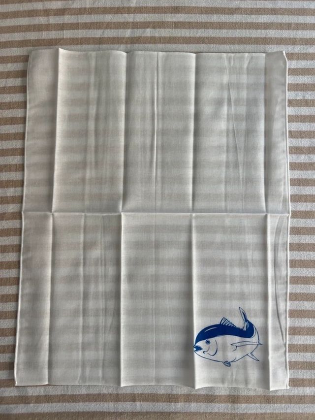 Pañuelo japonés Sushi pescado atún