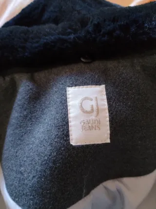 Cappotto Gaudi grigio con pelliccia