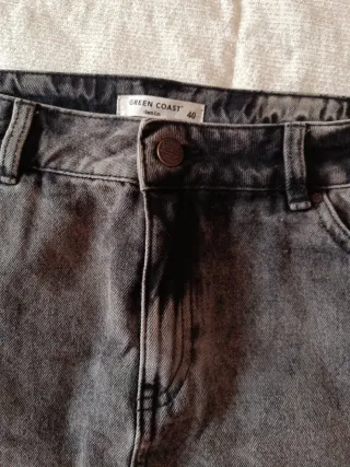 Falda vaquera Green Coast bordada