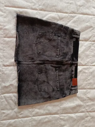 Falda vaquera Green Coast bordada