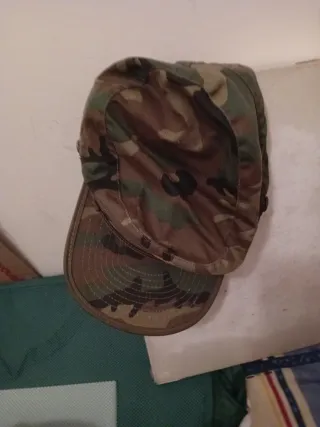 Gorra militar camuflaje auténtica