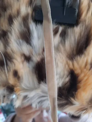 Colletto in pelliccia sintetica