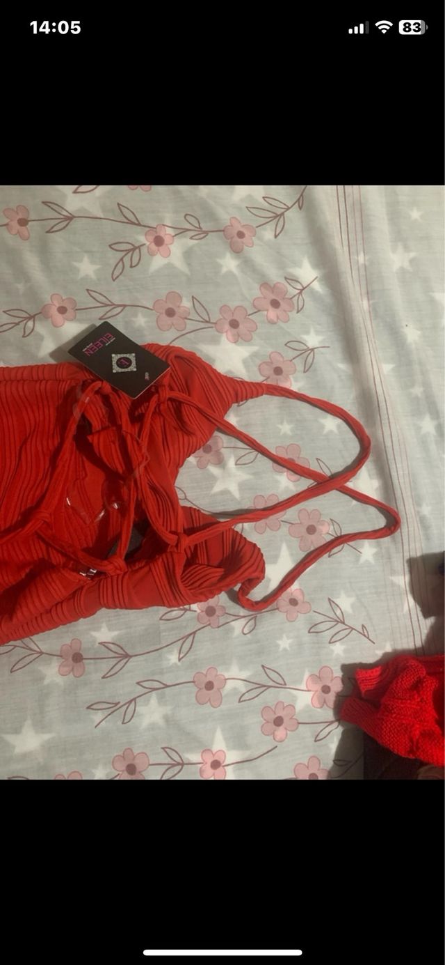 Vestido rojo ajustado